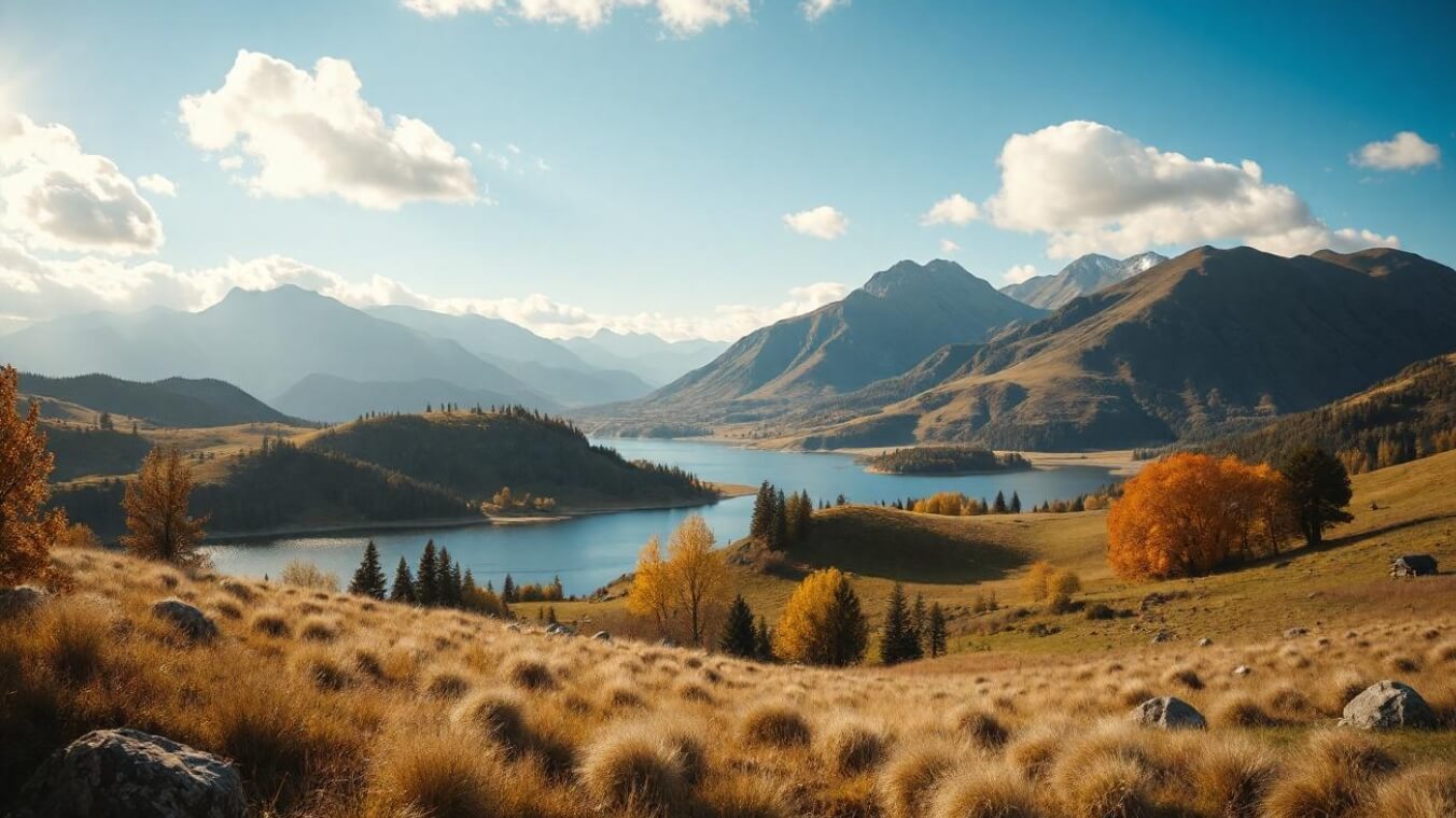 Use clipfly faceless ai video generator to generate a beautiful scenery