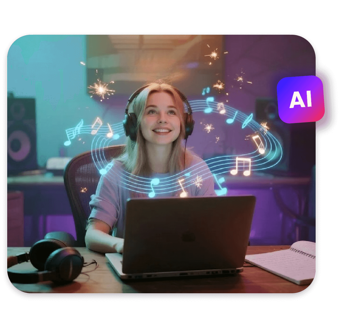 Text-zu-Song-Generator von Clipfly für kreative Inspiration nutzen