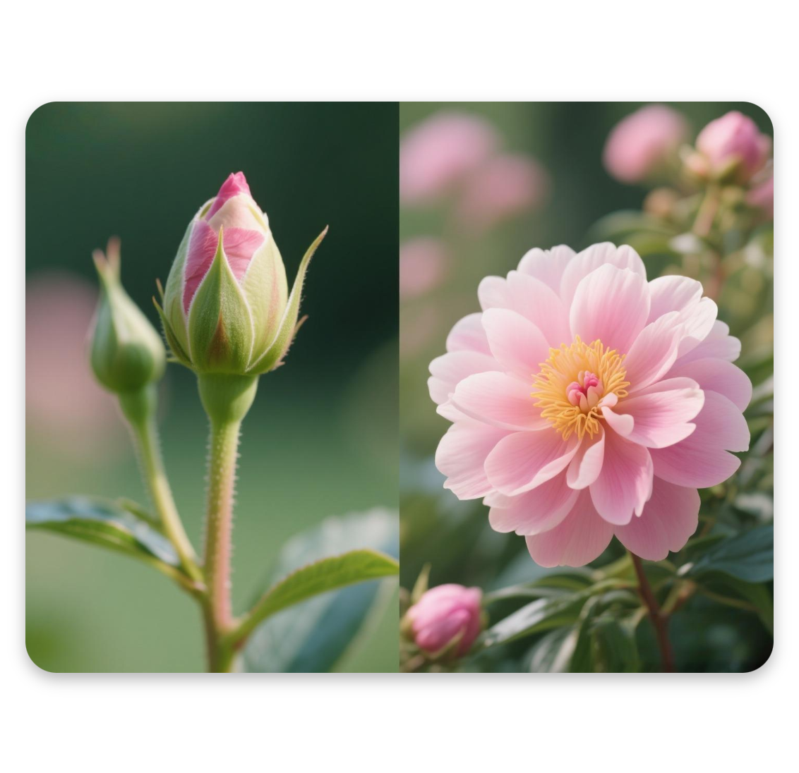 Use clipfly seedream ai to generate a bloom image from a bud photo