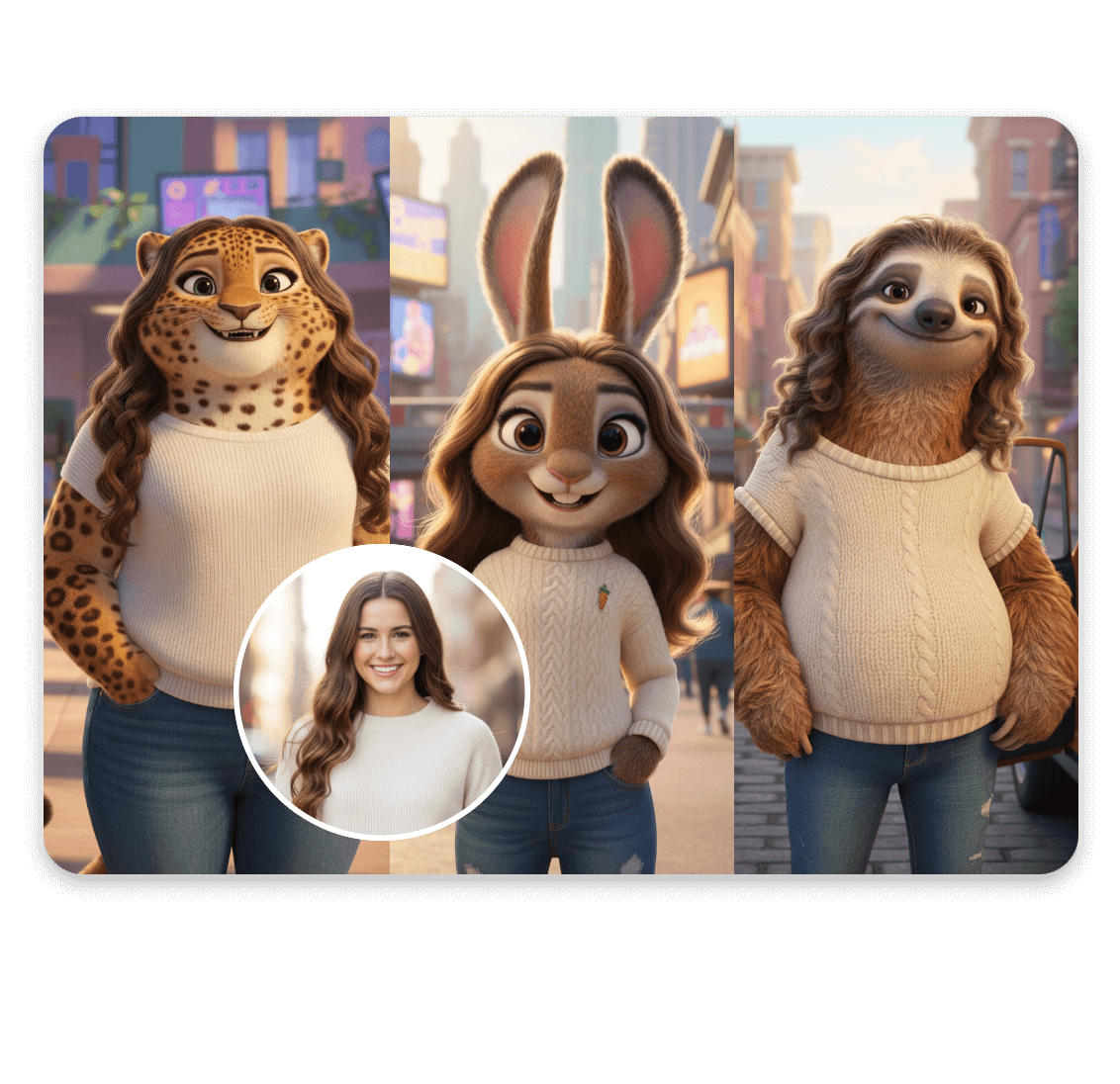 ズートピアエフェクトであなたがどのズートピアキャラクターか確認しよう