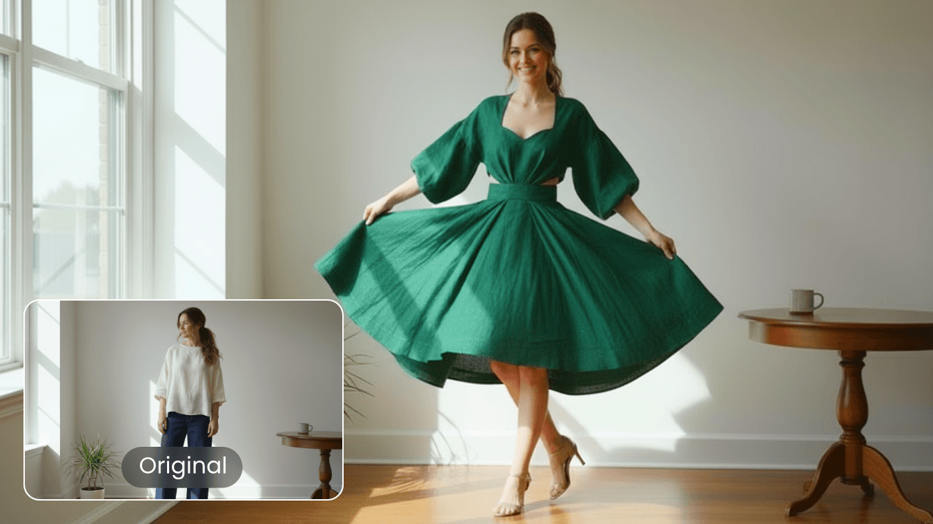 Virtual outfit changes for video characters