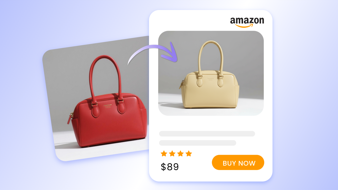 change the bag color to yellow for ecommerce