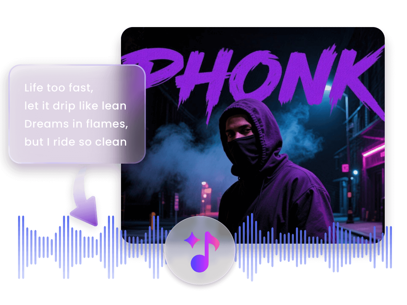 Clipfly AI phonk maker