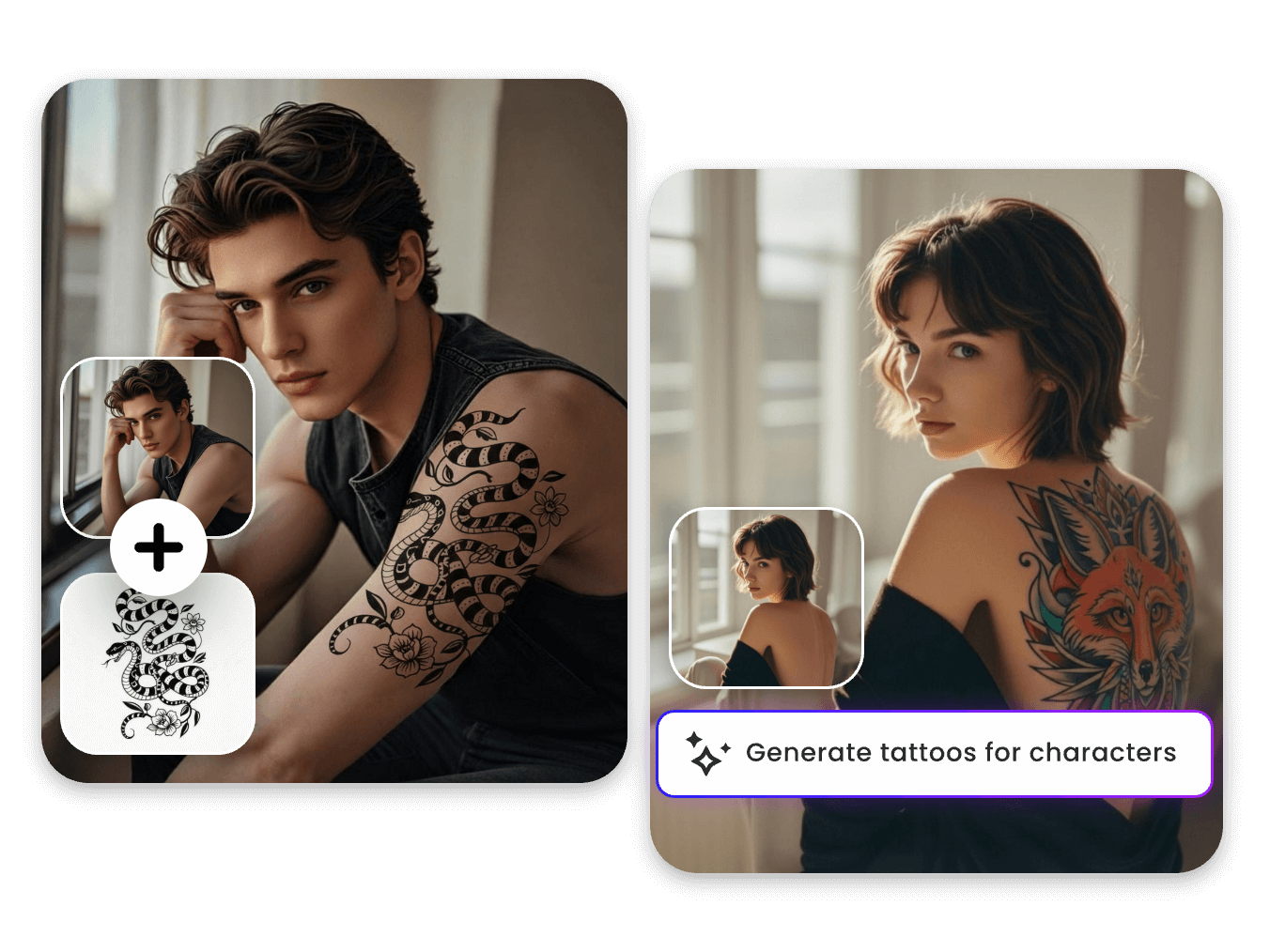 Simulateur de tatouage IA gratuit