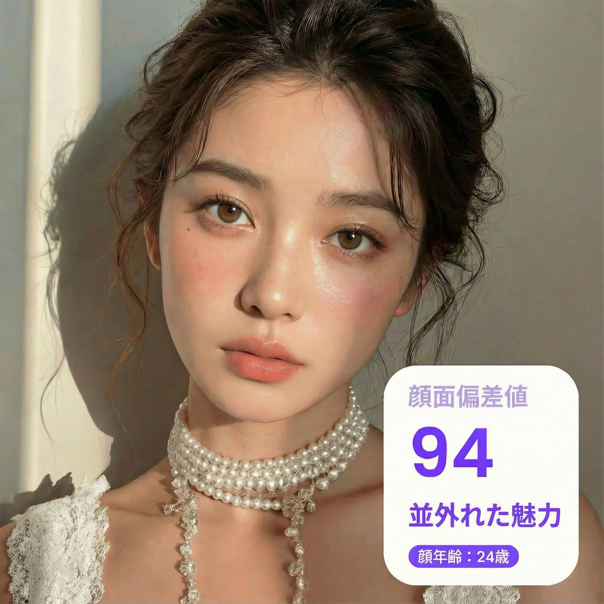 ClipflyのAI顔面偏差値診断バナー画像