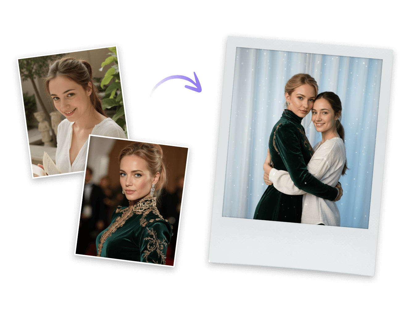 Banner for clipfly ai polaroid photo page