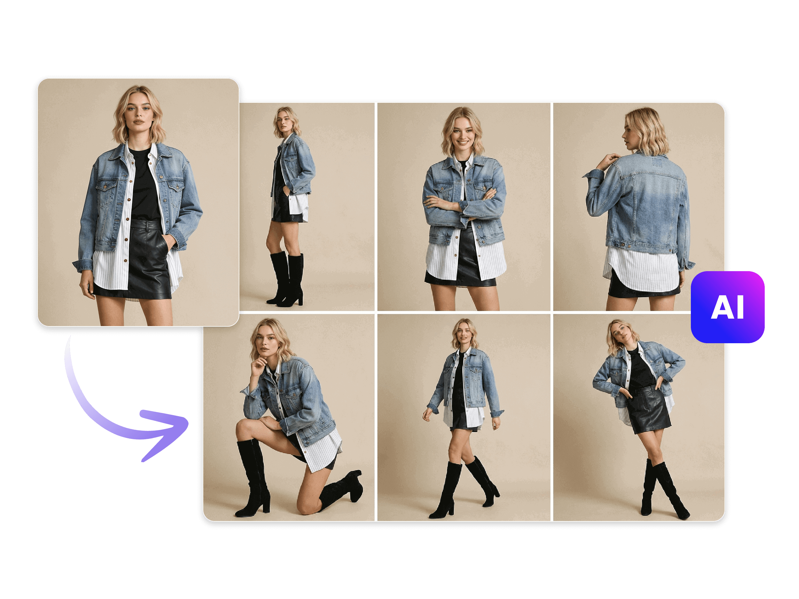 Banner for clipfly ai pose generator