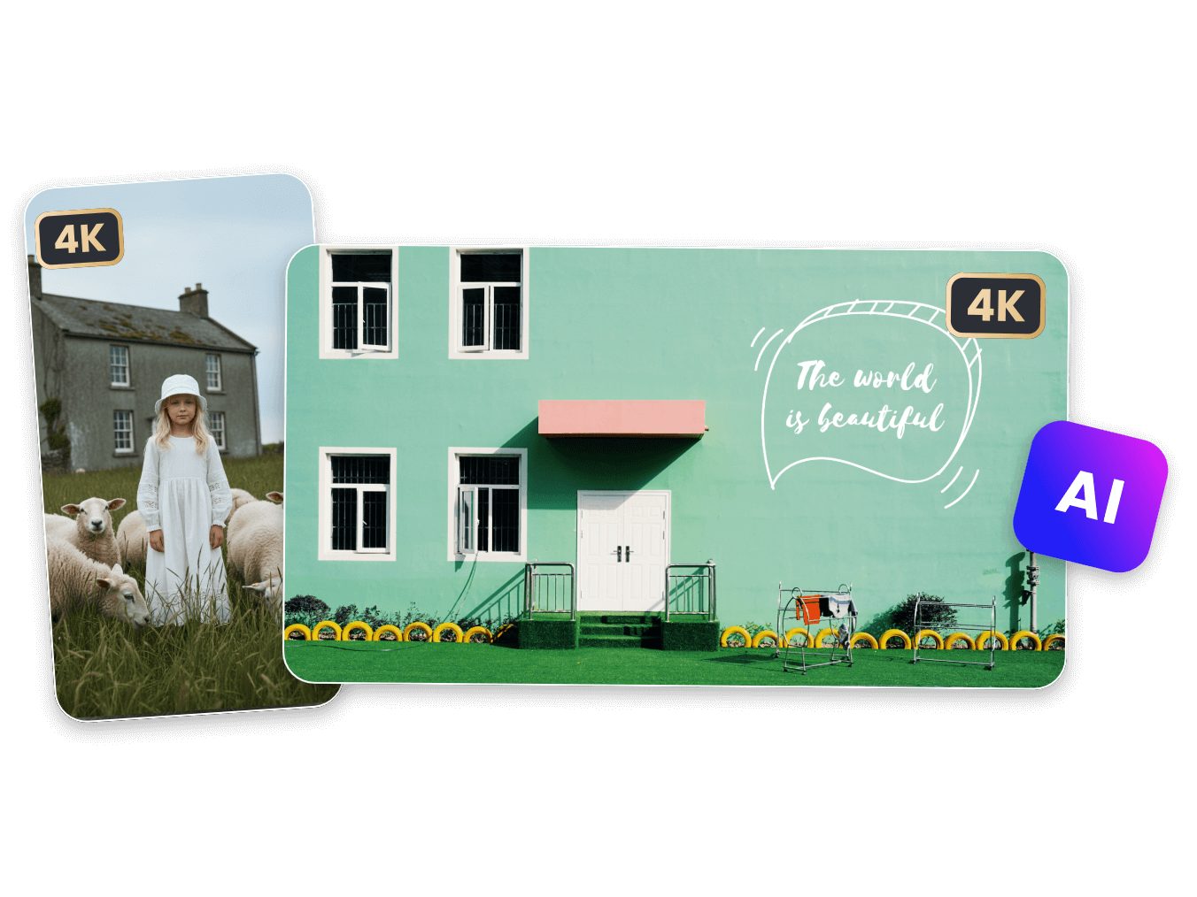 Banner for clipfly ai wallpaper generator