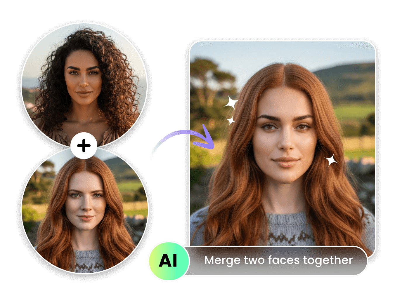Banner for clipfly face morph feature page