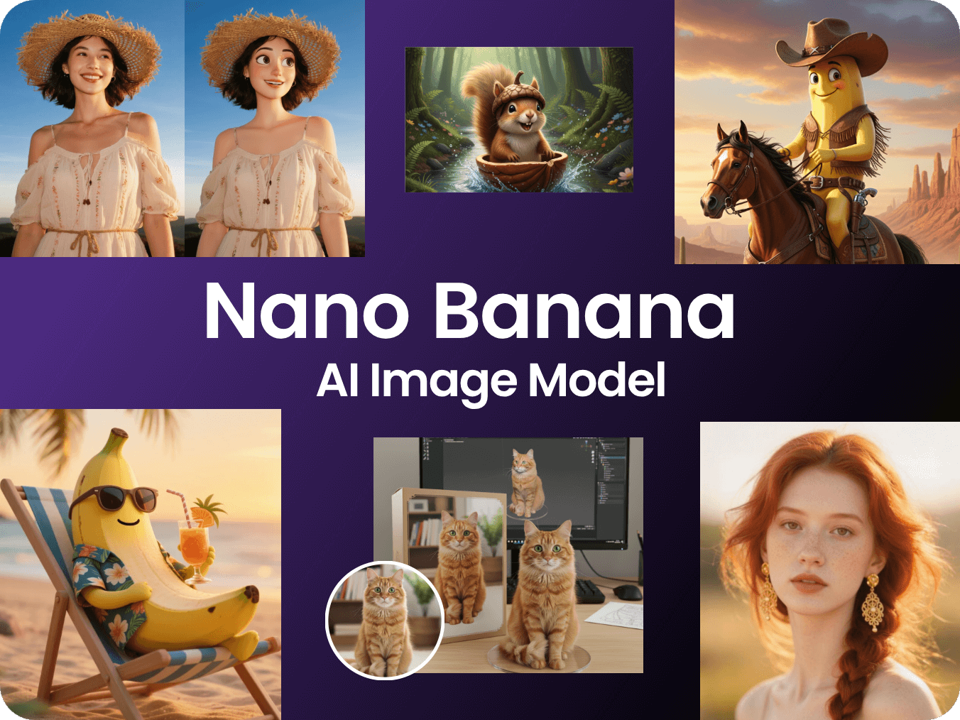 Banner for clipfly nano banana ai page