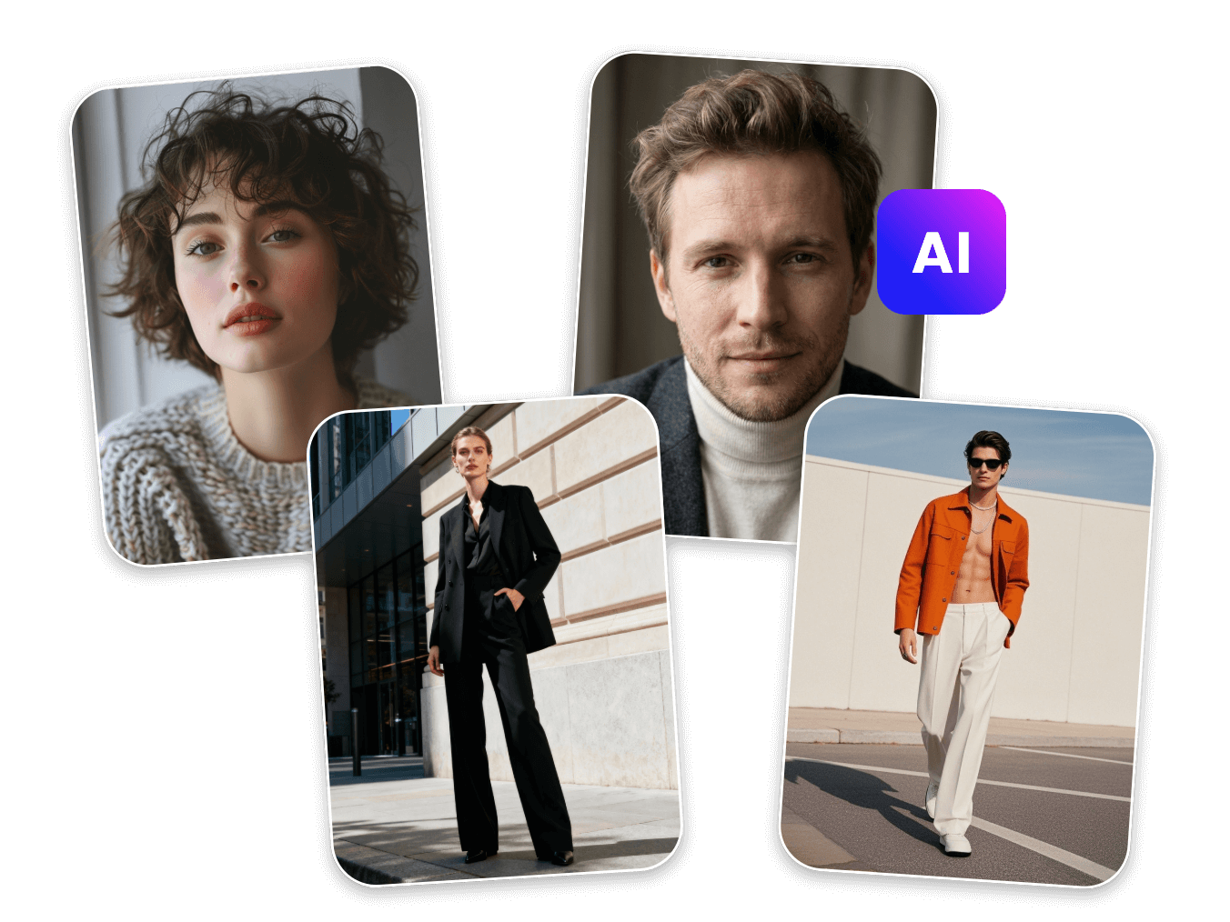 Banner image for clipfly ai person generator feature page