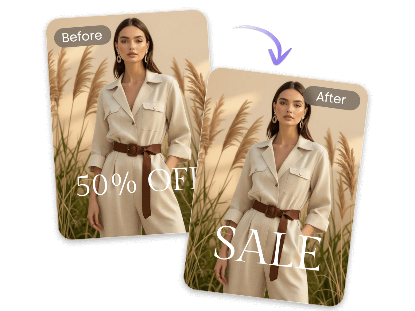 Edit text in image online for free with Clipfly AI image text editor