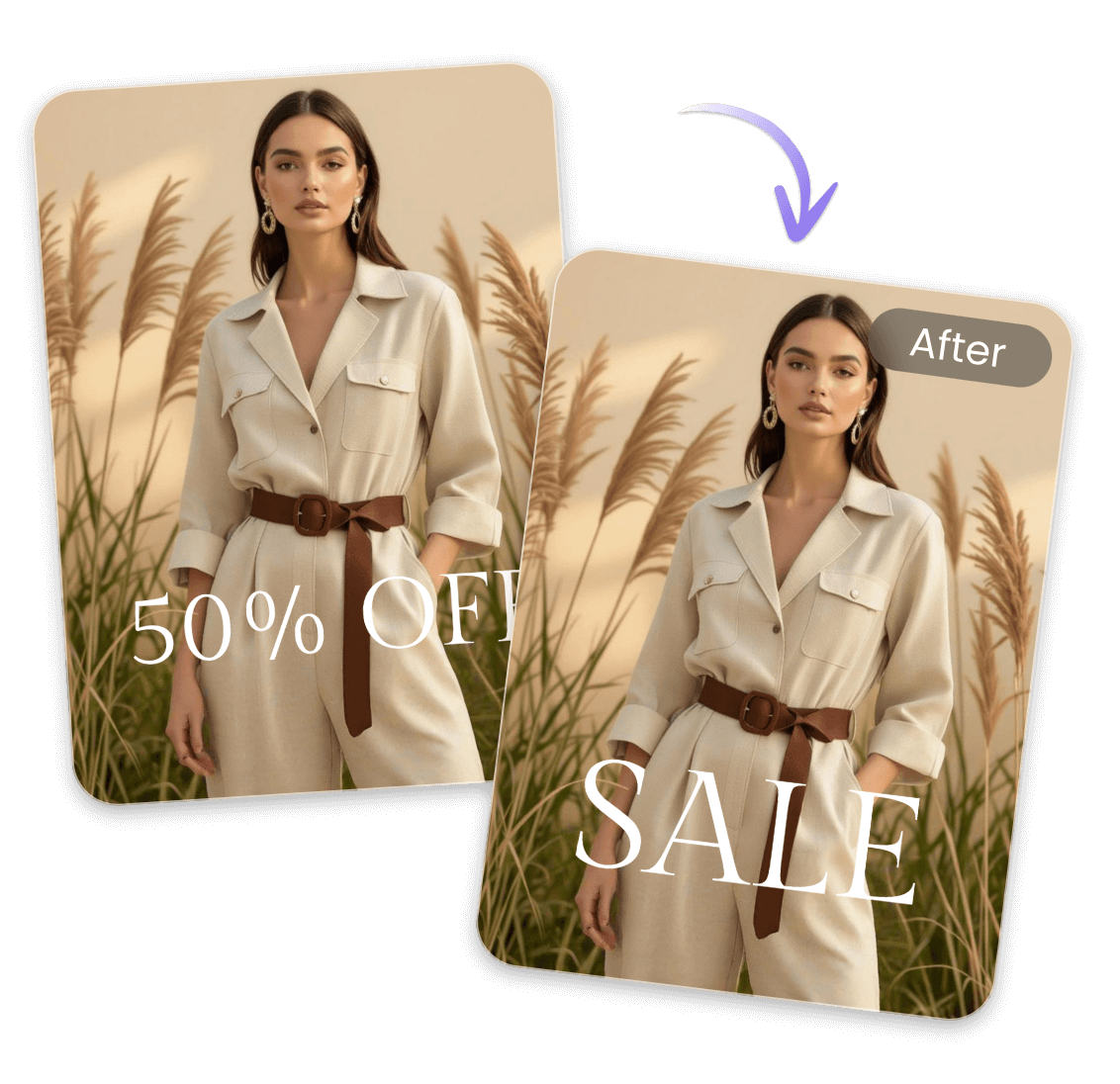 edite texto em imagem com o editor de texto em imagem da clipfly com ia