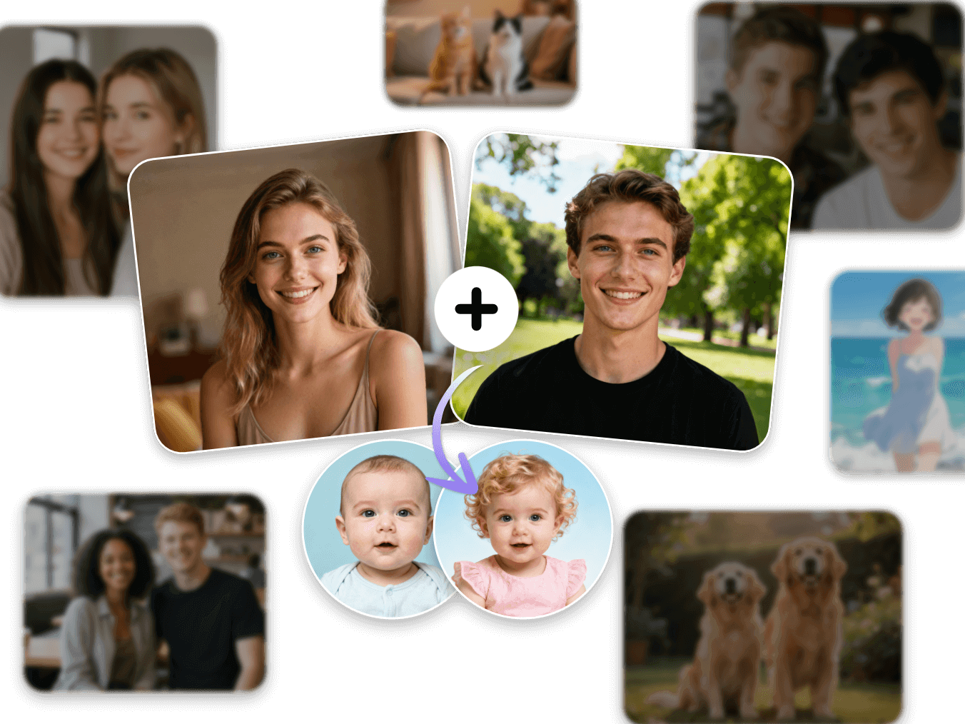 Générateur de bébé IA gratuit en ligne