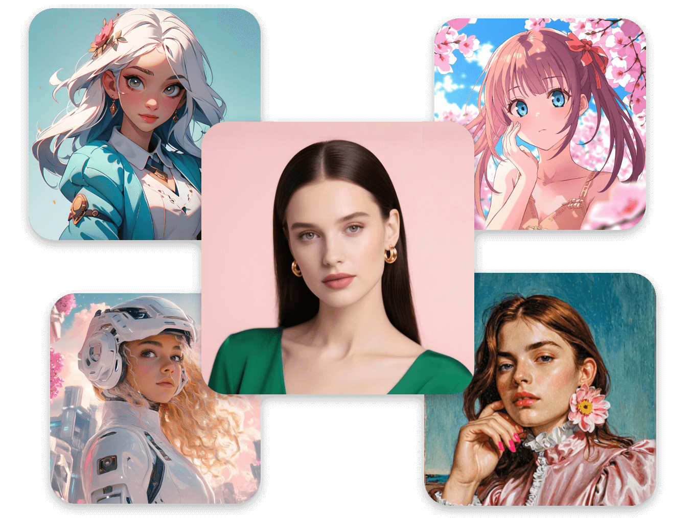 Use clipfly ai girl generator to create ai girl in various styles