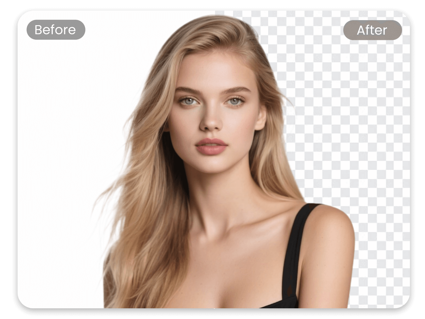 Use clipfly to remove white background from image instantly
